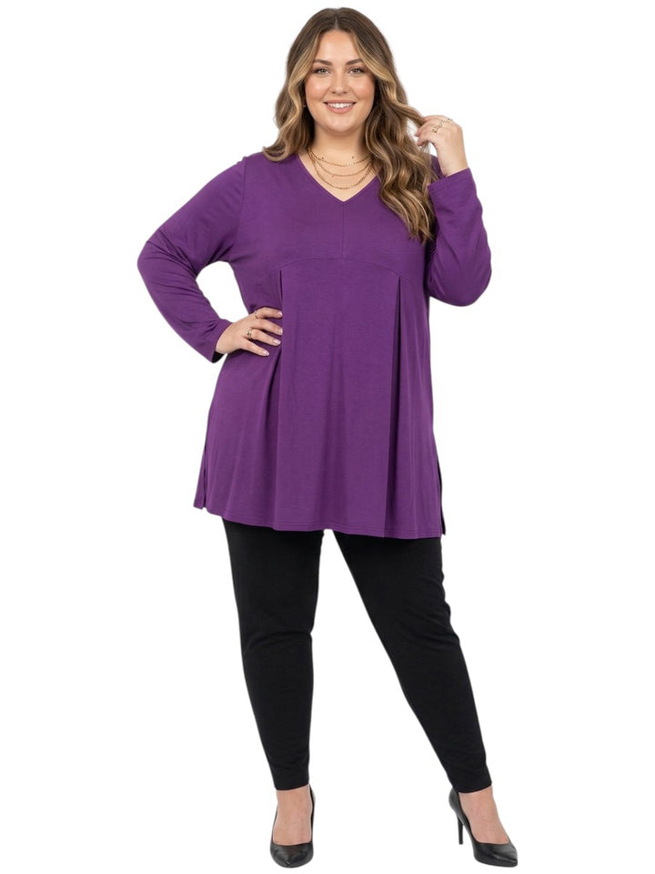 Sparrow Tunic - Deep Purple