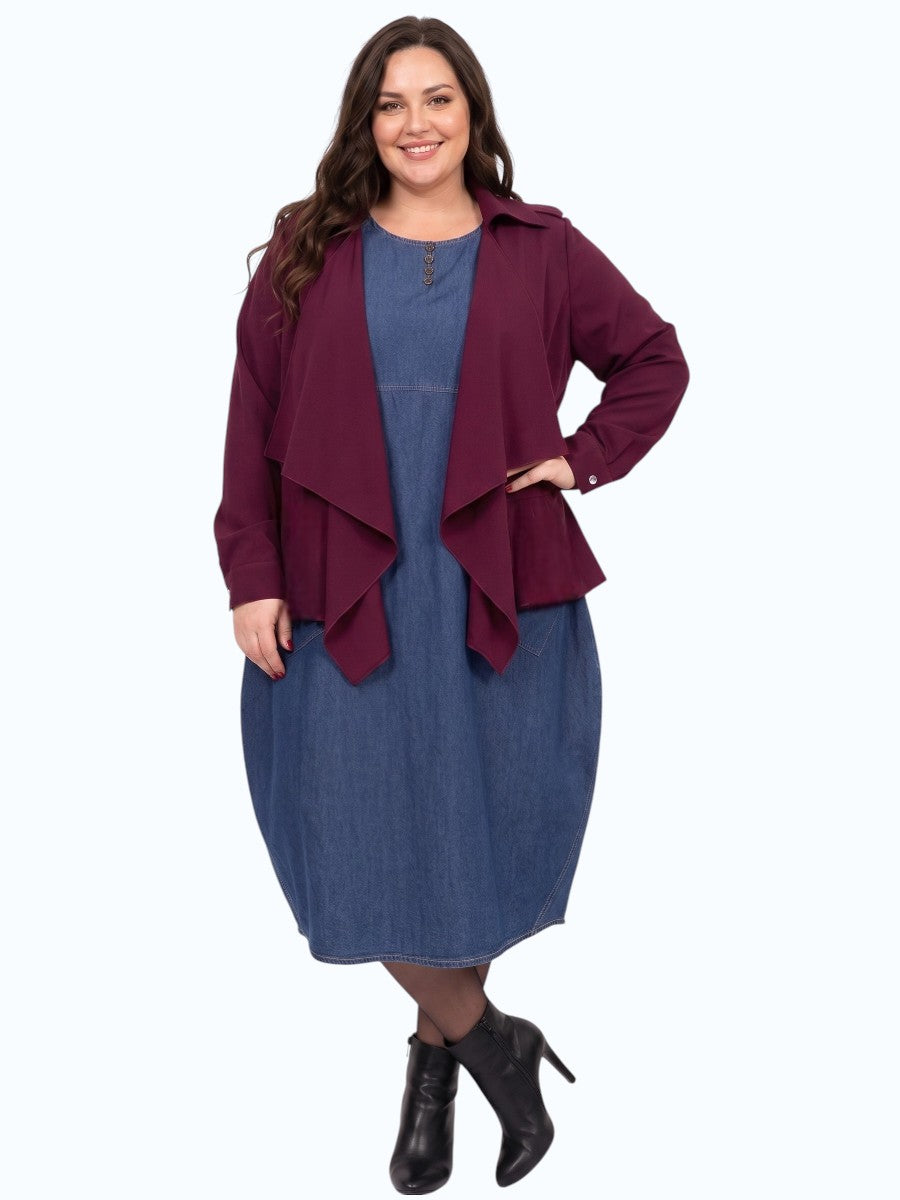 The Parade Jacket - Maroon