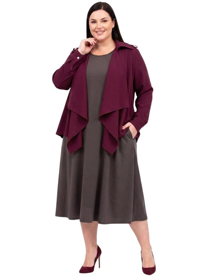 The Parade Jacket - Maroon