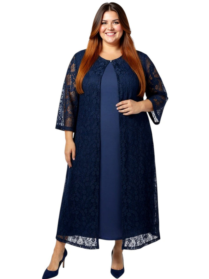 Windsor Lace Jacket & Dress - Admiral*