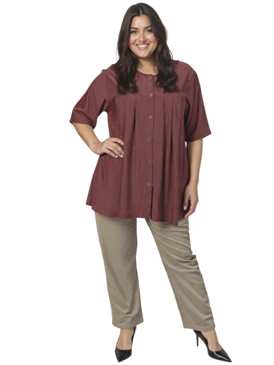 Fadora Top - Valiant Red*