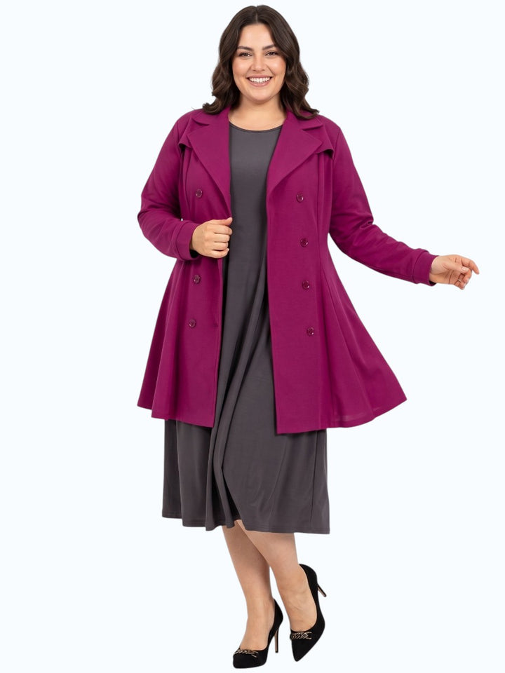 Arabelle Jacket - Wine