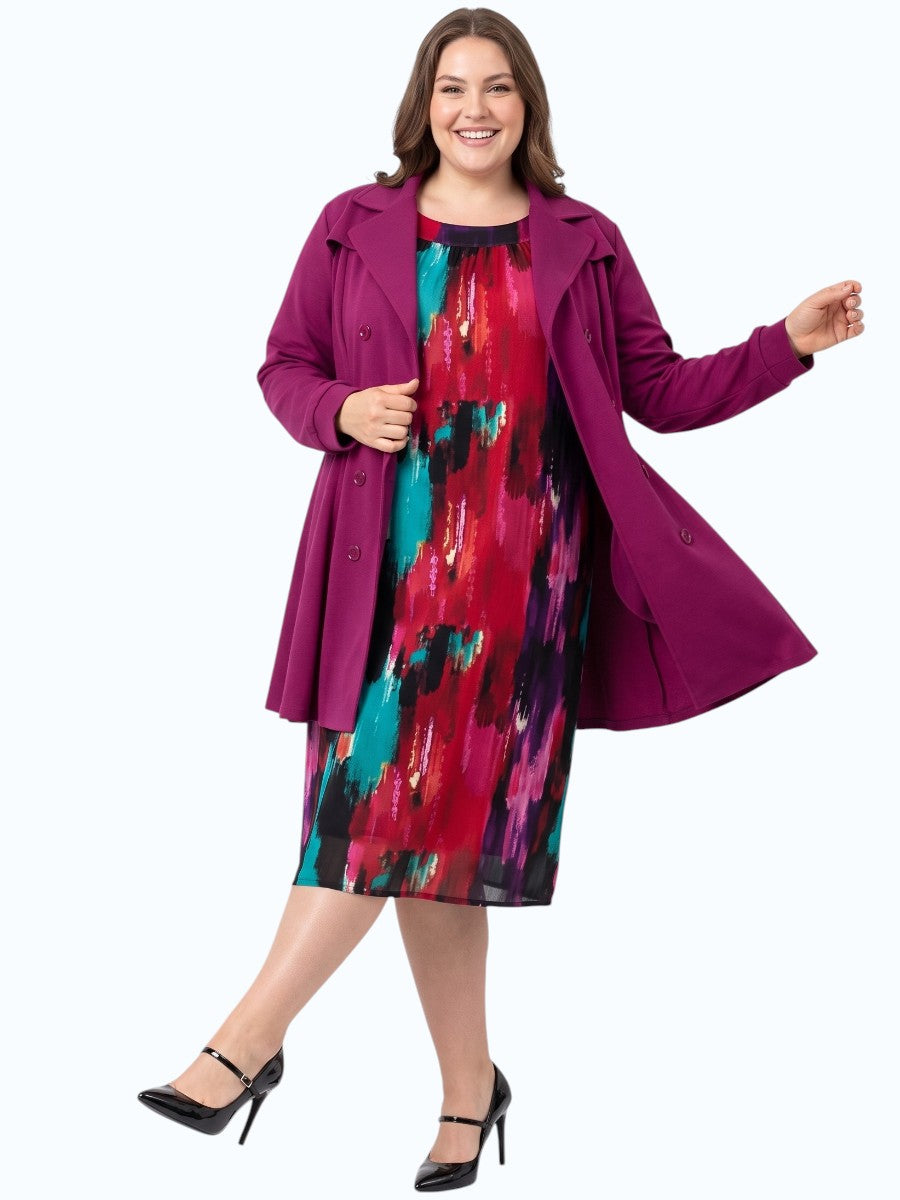 Arabelle Jacket - Wine