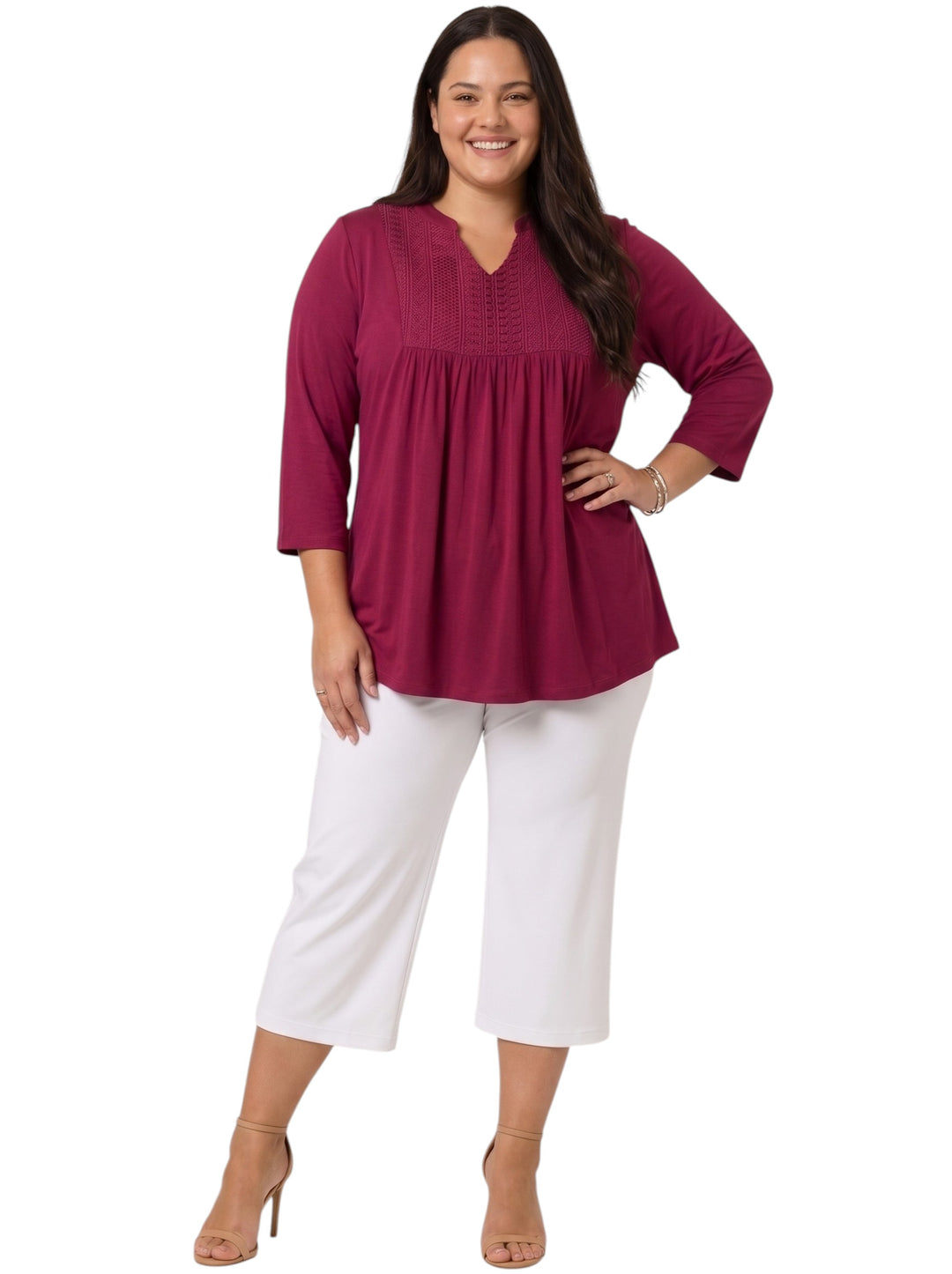 Bellamy Top - Plum*