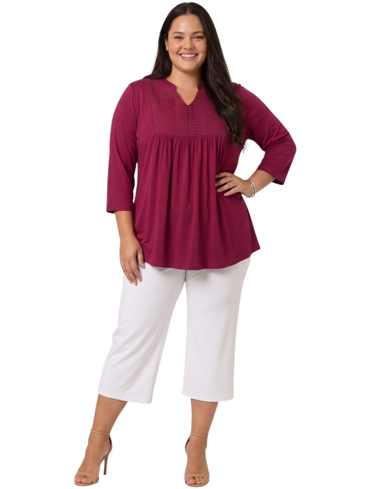 Bellamy Top - Plum*