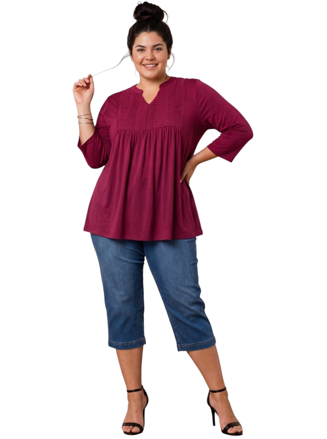 Bellamy Top - Plum*