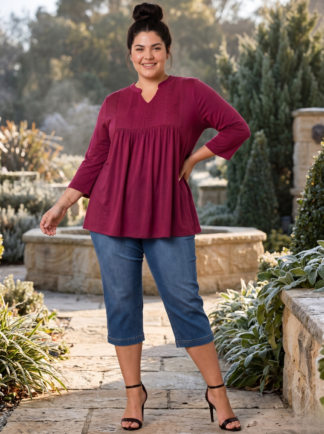 Bellamy Top - Plum*