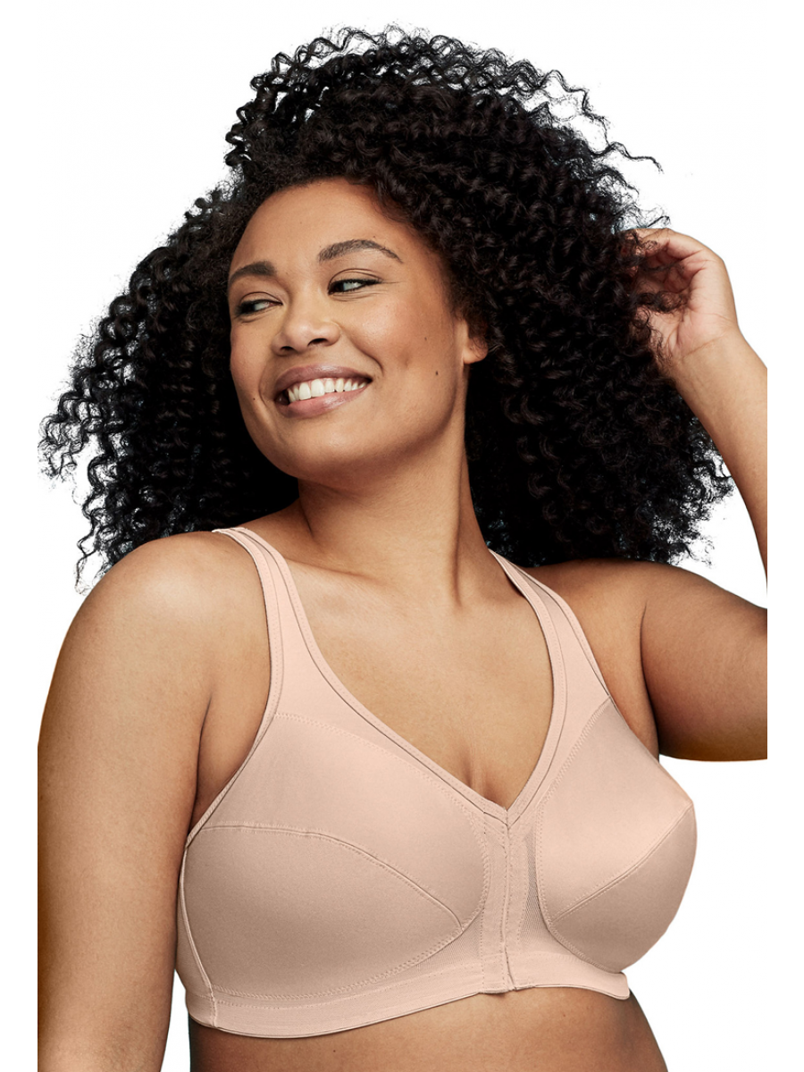 Glamorise Bra 1265 - 360 Support Front-Close Posture - Beige