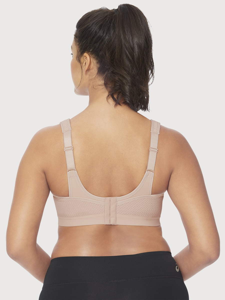 GLAMORISE BRA 9066 - HIGH IMPACT SEAMLESS SPORTS BRA - CAFE - Dale and Waters