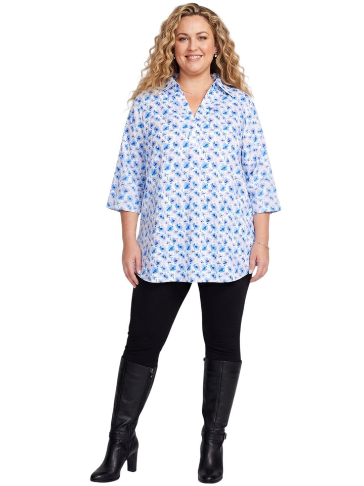 Hunter Top - White Print