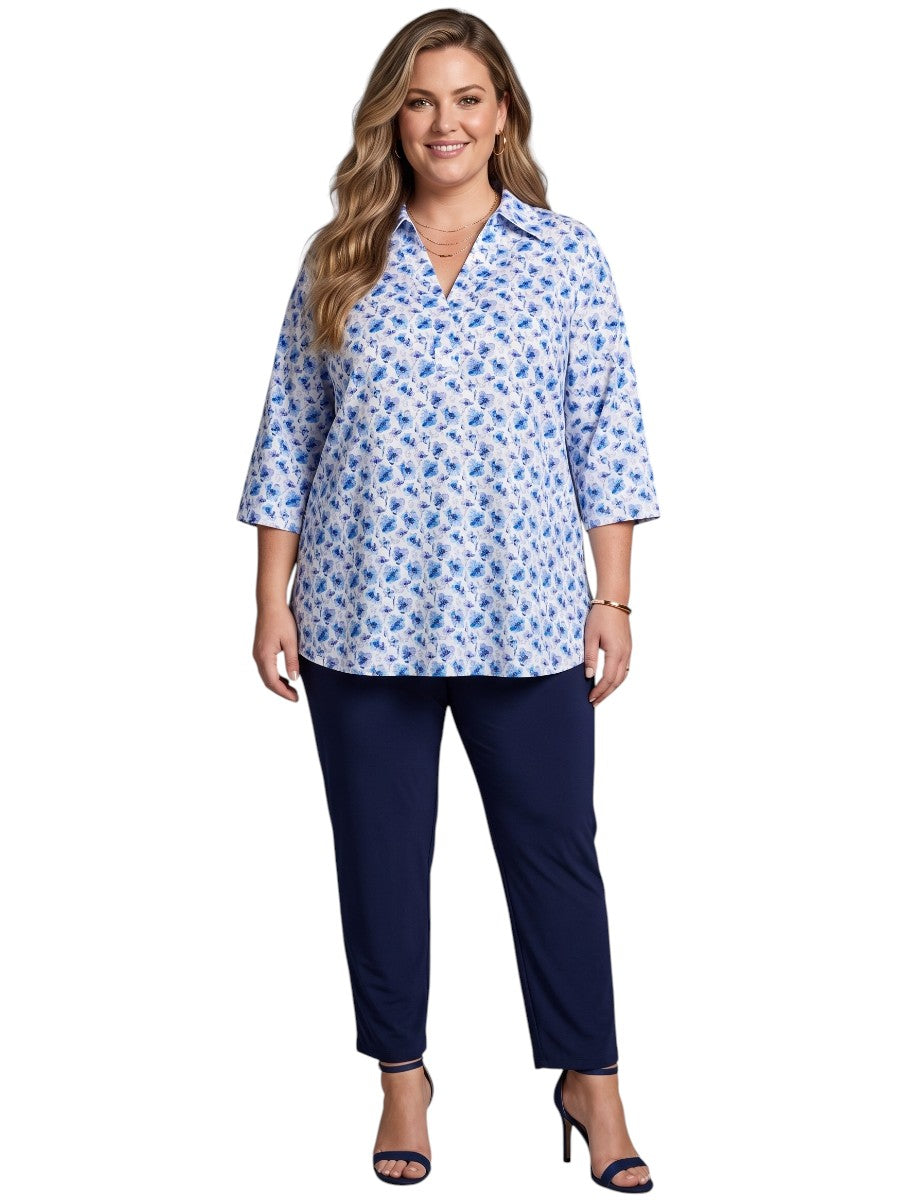 Hunter Top - White Print