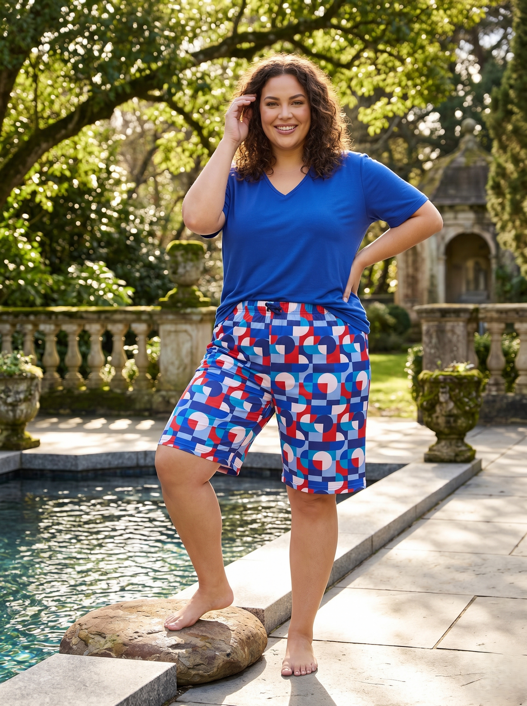 Hydra Bay Swim Shorts - Print