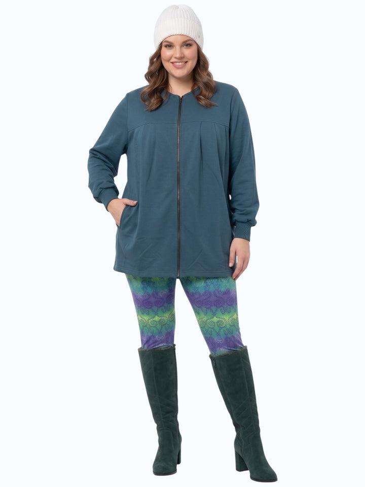 Atlas Leggings - Purple Print