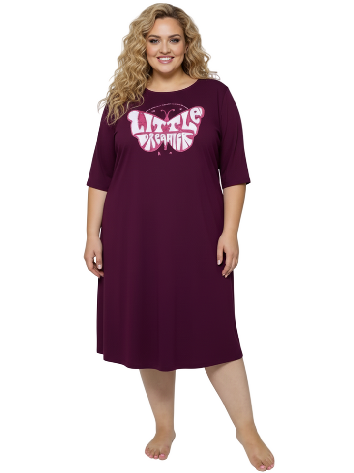 Little Dreamer Nightie - Wine