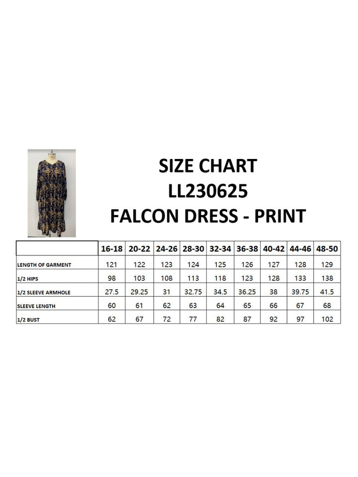Falcon Dress - Print