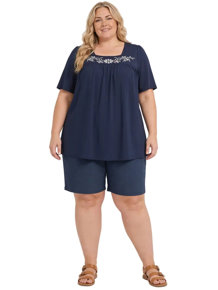 Lola Top - Navy