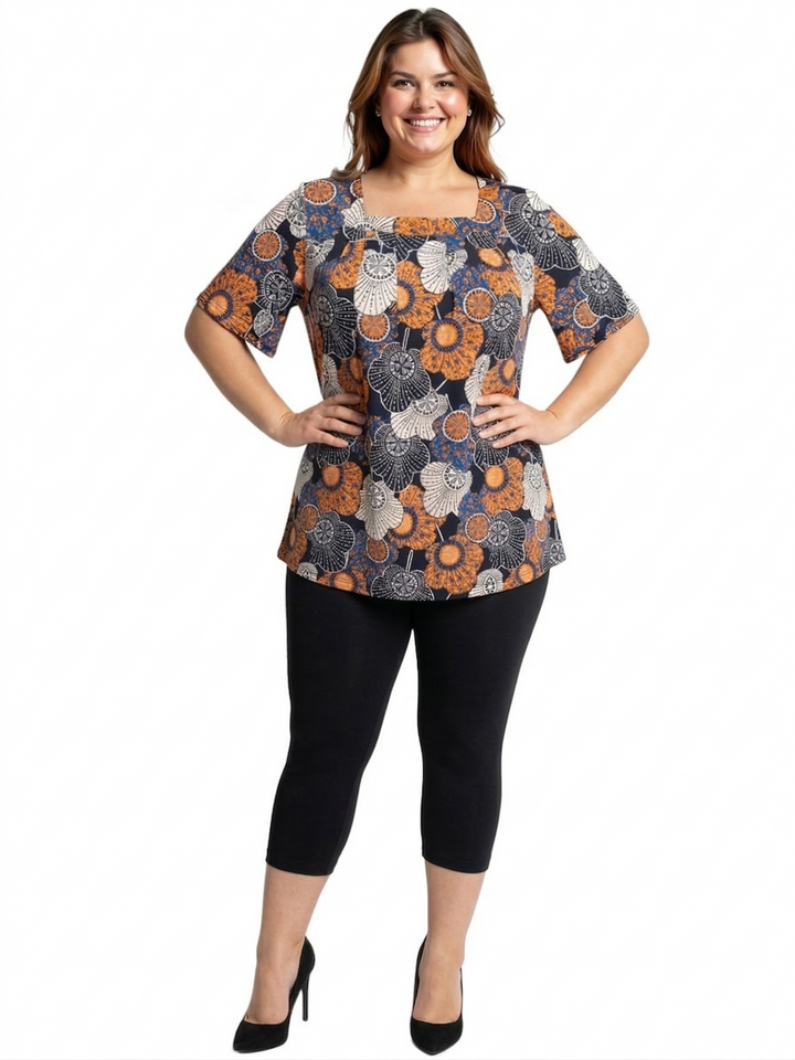 3/4 Leggings - Black