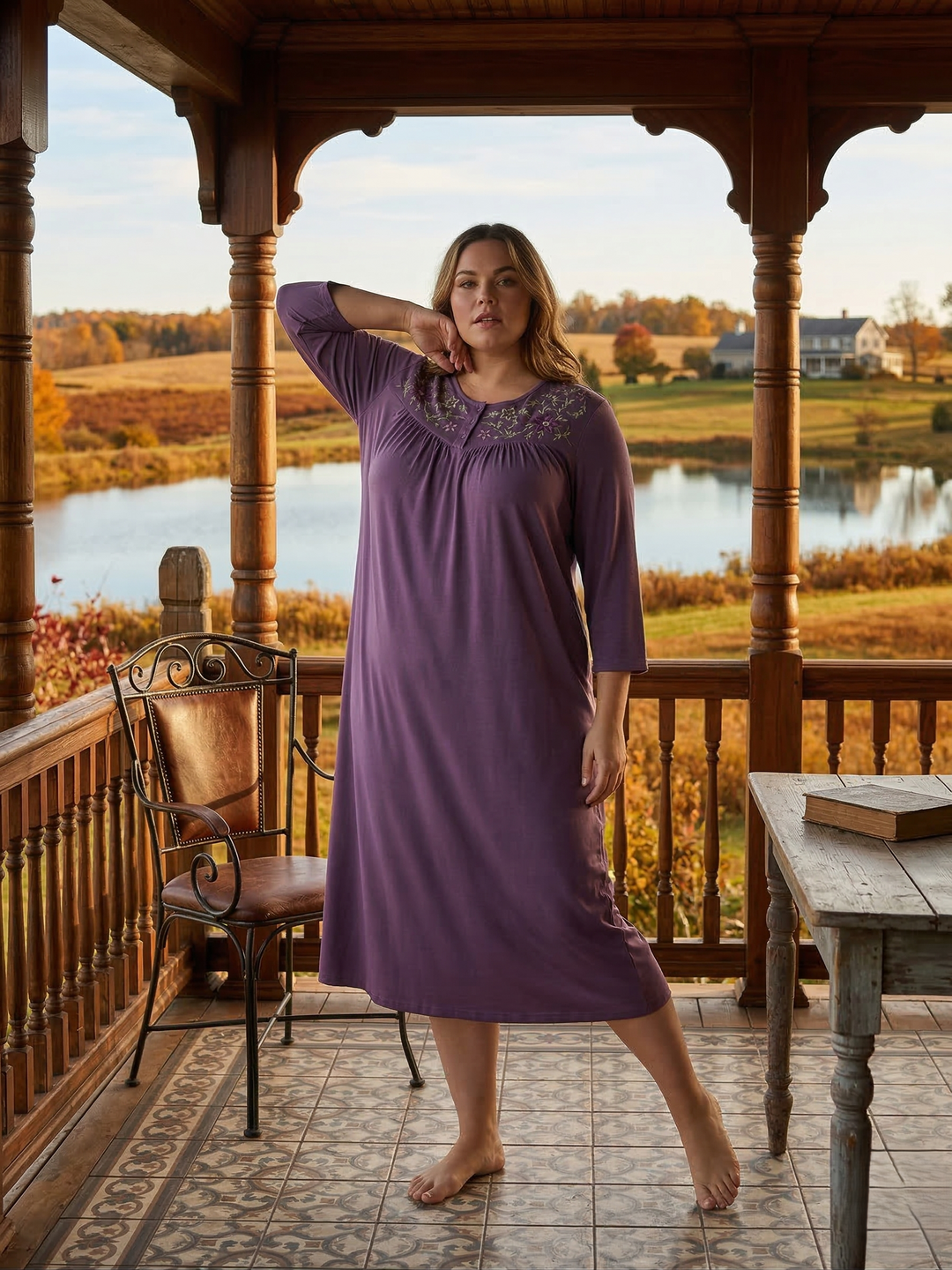 Lovejoy Nightie - Purple*