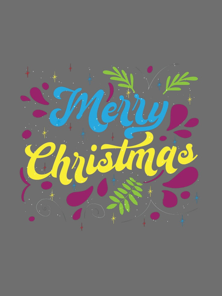 Bright Merry Christmas - Custom Print Tee
