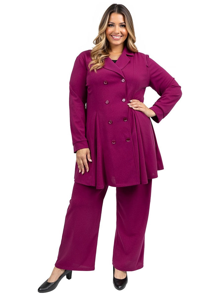 Arabelle Jacket - Wine