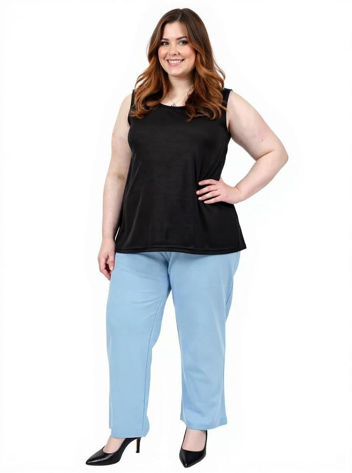 Ebony Pants - Light Blue**