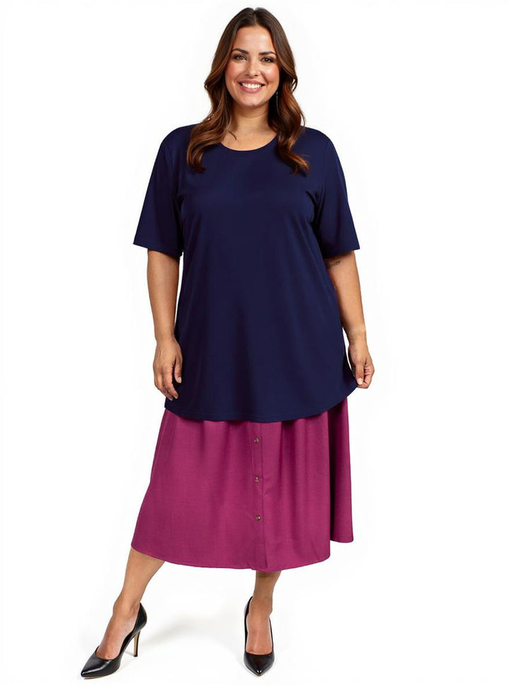 Gatehouse Skirt - Wine*