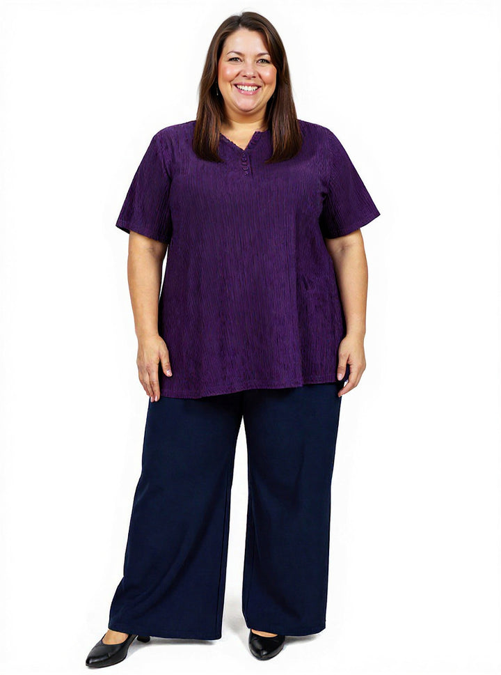 Cosmic Dreams Top - Plum*