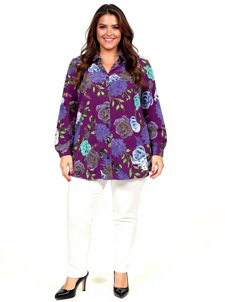 Up Stream Blouse - Print**