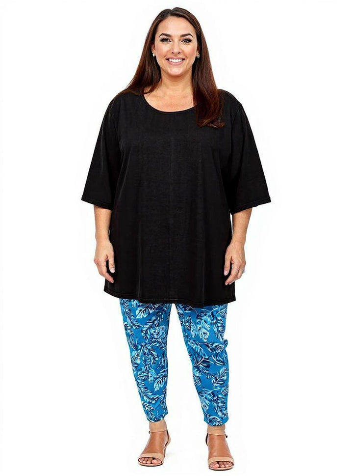 Truly Leggings - Blue Print**