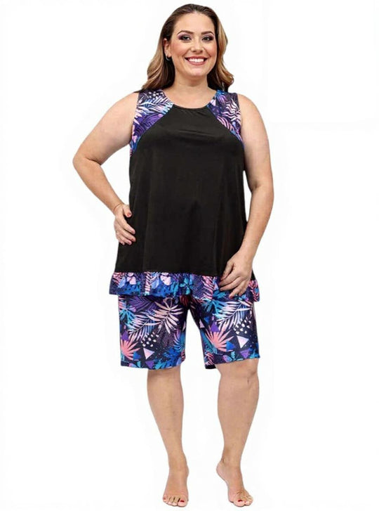 Kala Spring Kala Springs Swim Shorts Blue Print Chlorine Resistant
