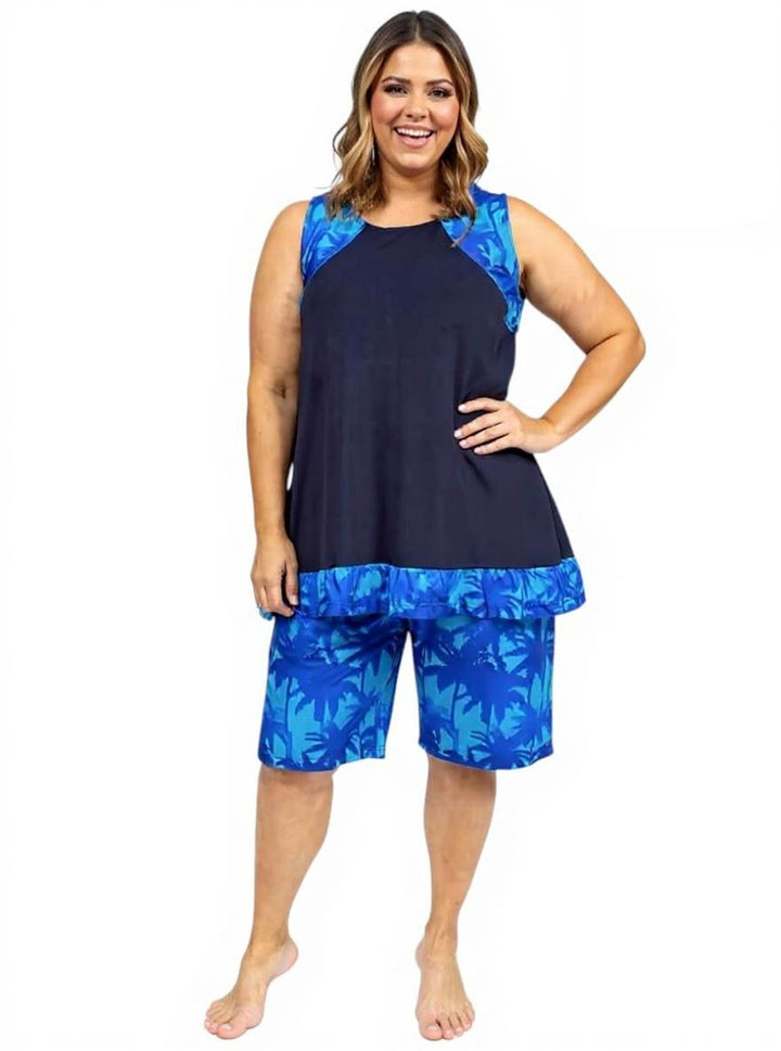 Long Island Swim Cami - Print*