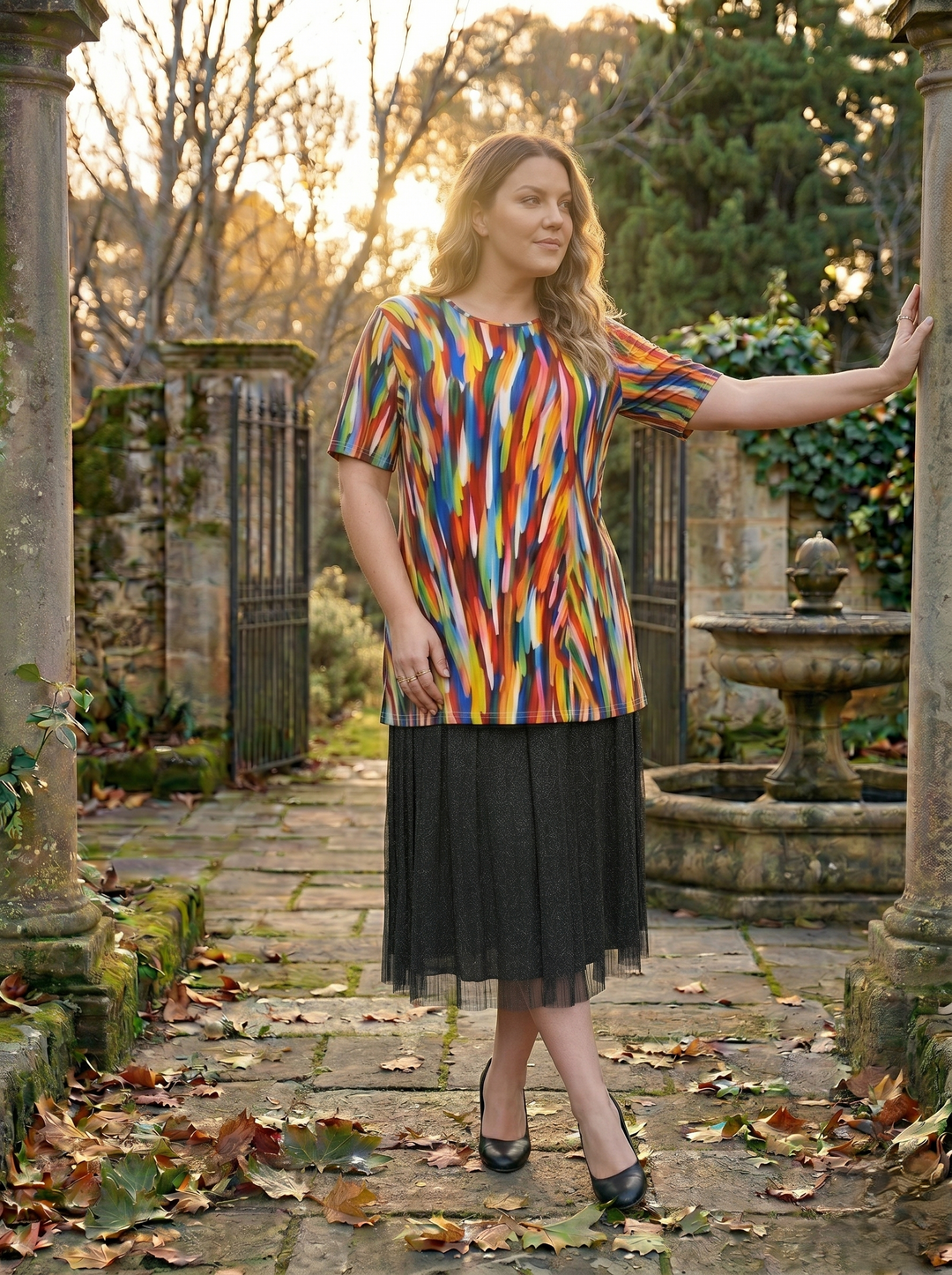 Pageland Way Skirt - Black*