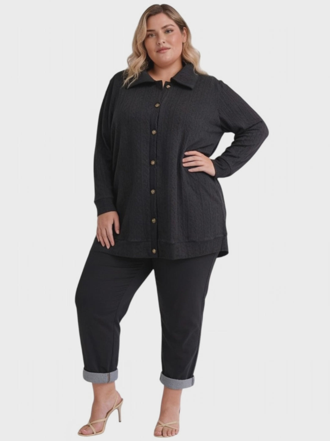 Hallowell Cardigan - Black