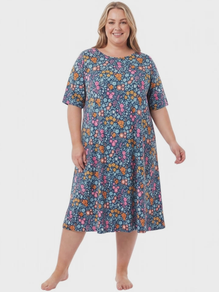 Loyal Nightie - Mint Print