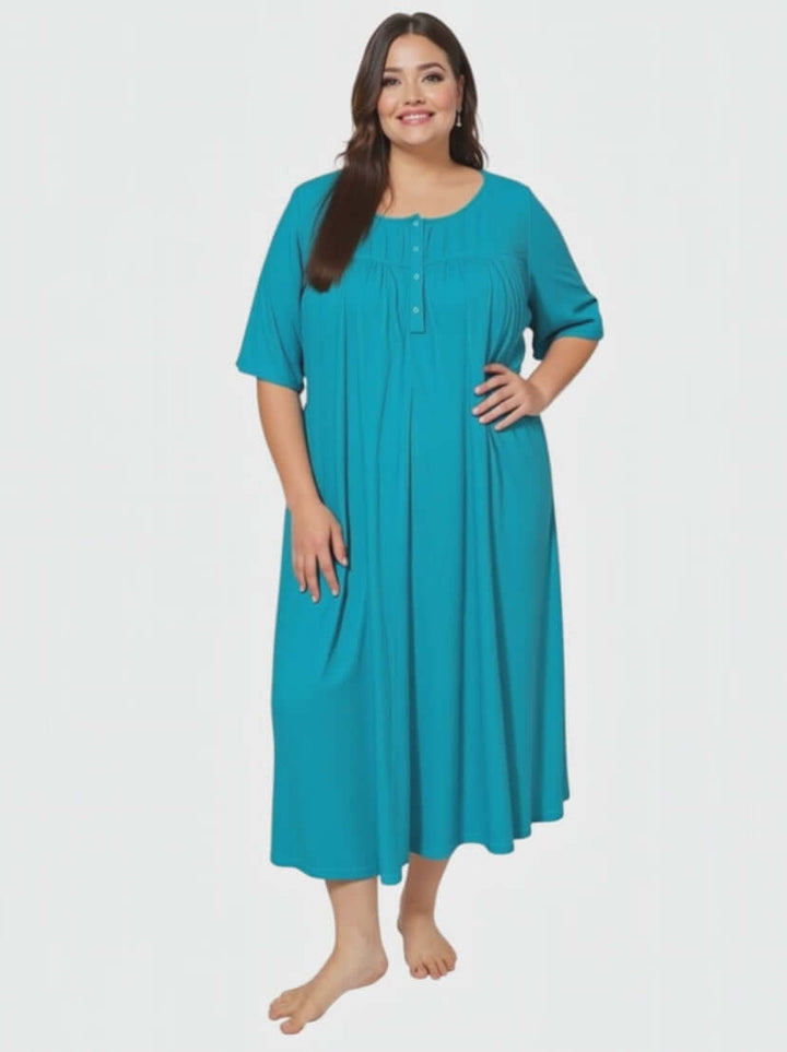 Nerina Nightie - Teal*