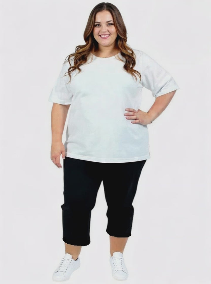 Everyday Tee - White - Cotton Polyester