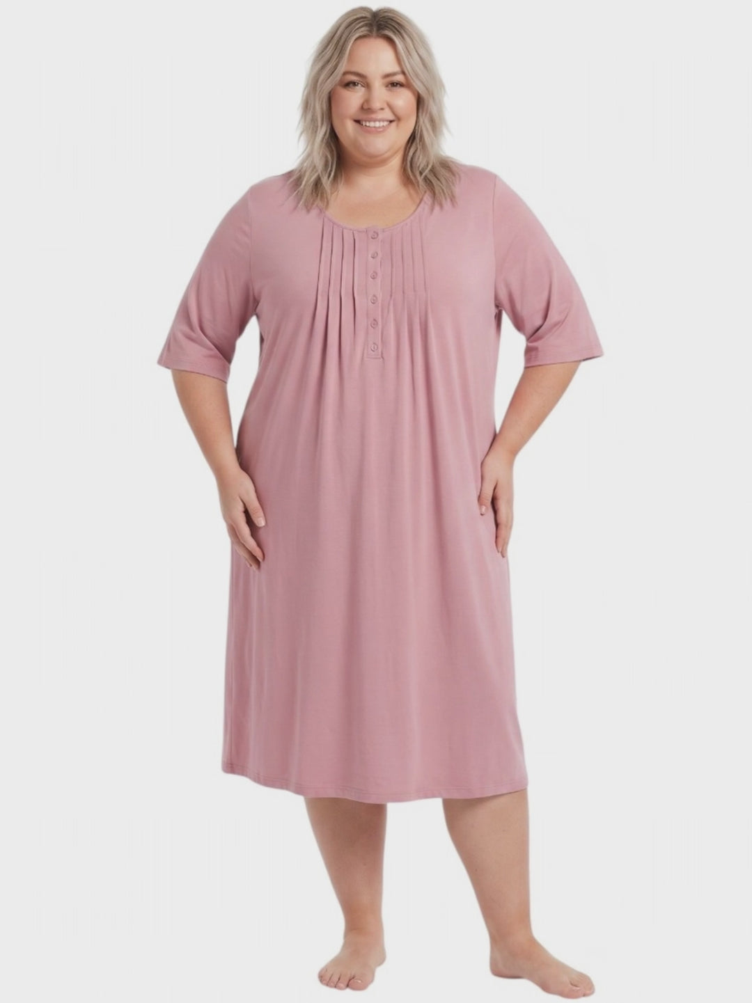 Aldin Nightie - Blush Pink