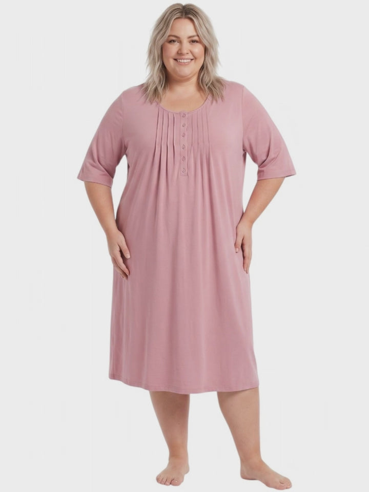 Aldin Nightie - Blush Pink