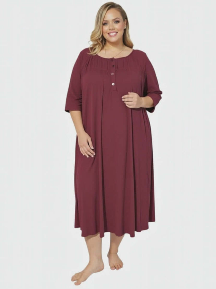 Nerina Nightie - Wine