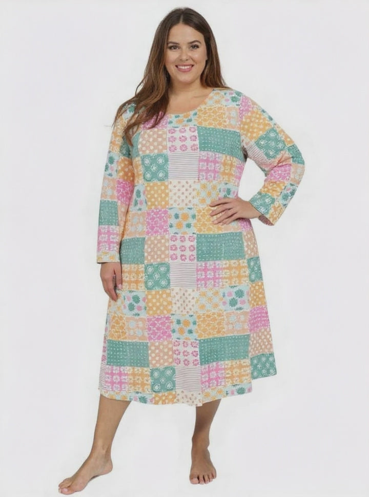 Devina Nightie - Multi Print