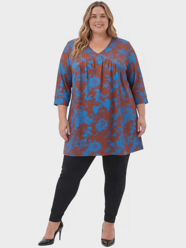 Jackson Tunic - Blue Print