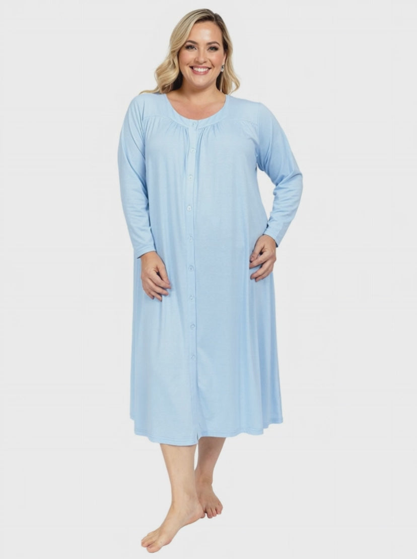 Lullaby Dressing Gown - Blue