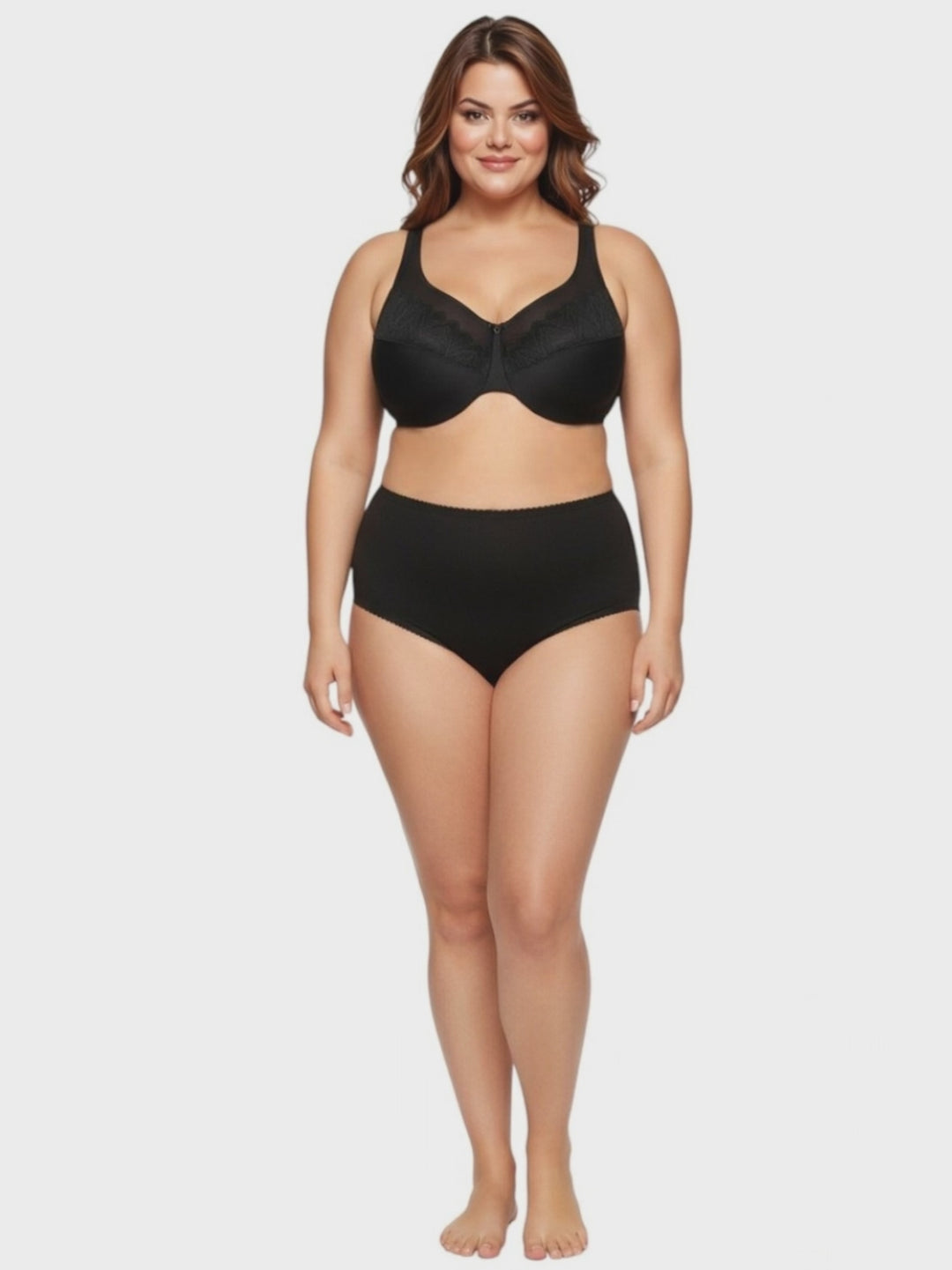 Full Briefs - BCO1001 Cotton - Black