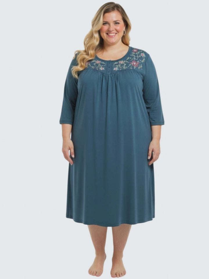 Lovejoy Nightie - Teal*