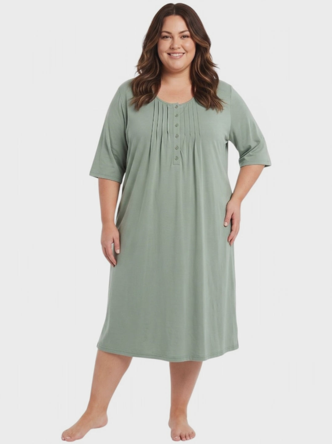 Aldin Nightie - Olive