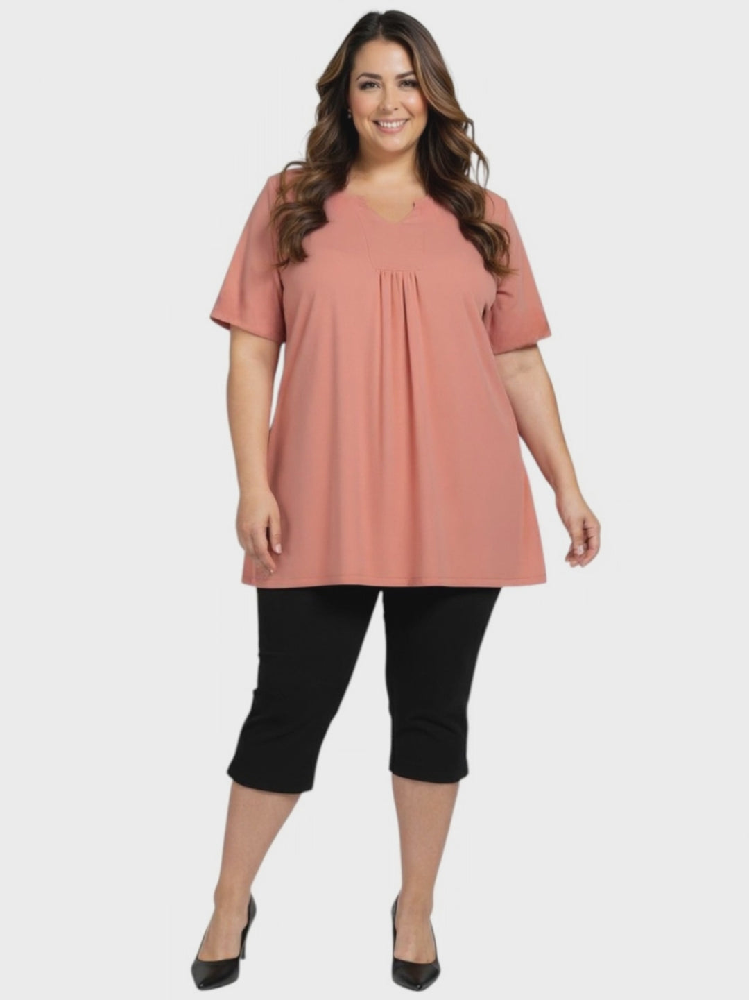 Liberty Tee - Coral Pink