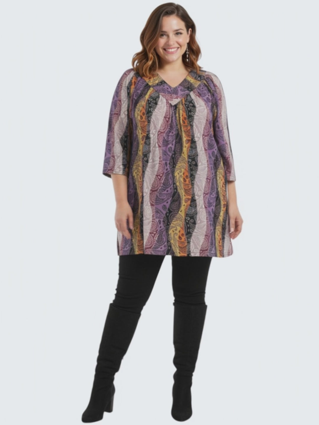 Hyland Fields Tunic - Multi Print