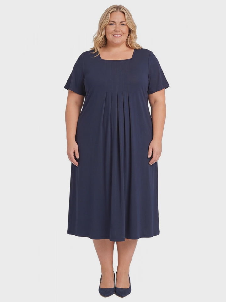 Darla Dress - Navy