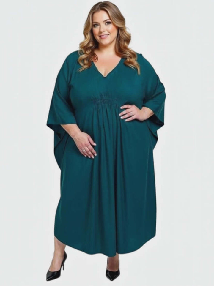Andi Kaftan Dress - Teal