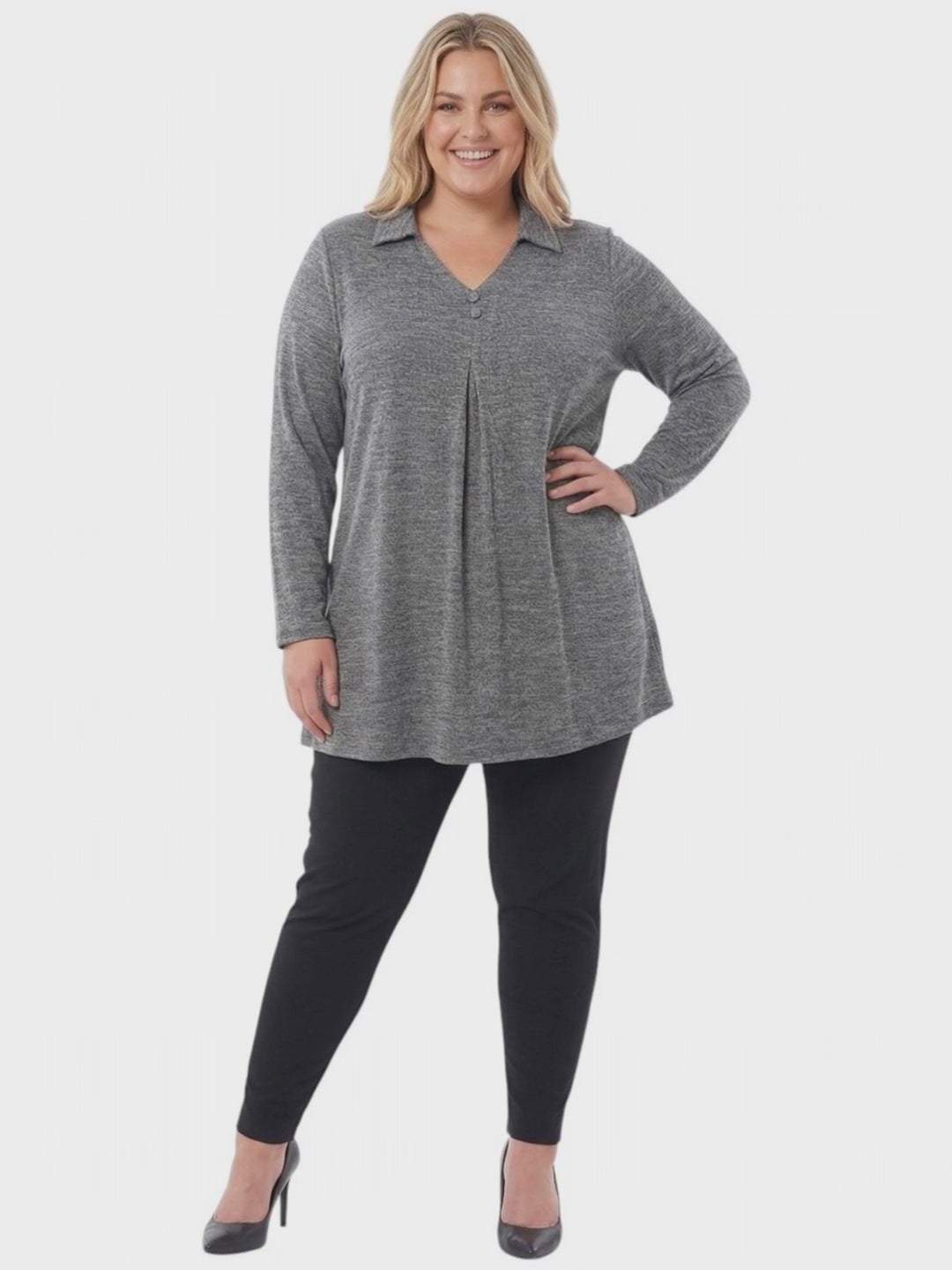 Everett Top - Charcoal